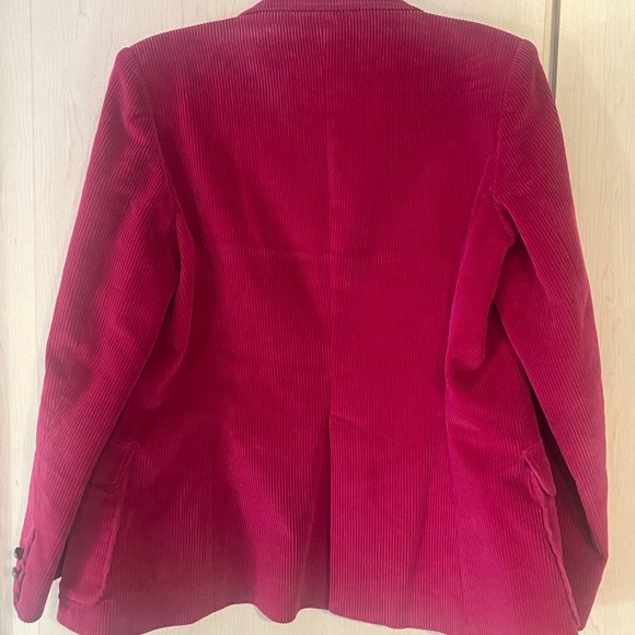 Vintage Womens Boundary Waters Corduroy Blazer Jacket Pink Double Pockets Sz Sm‎ - Picture 8 of 8